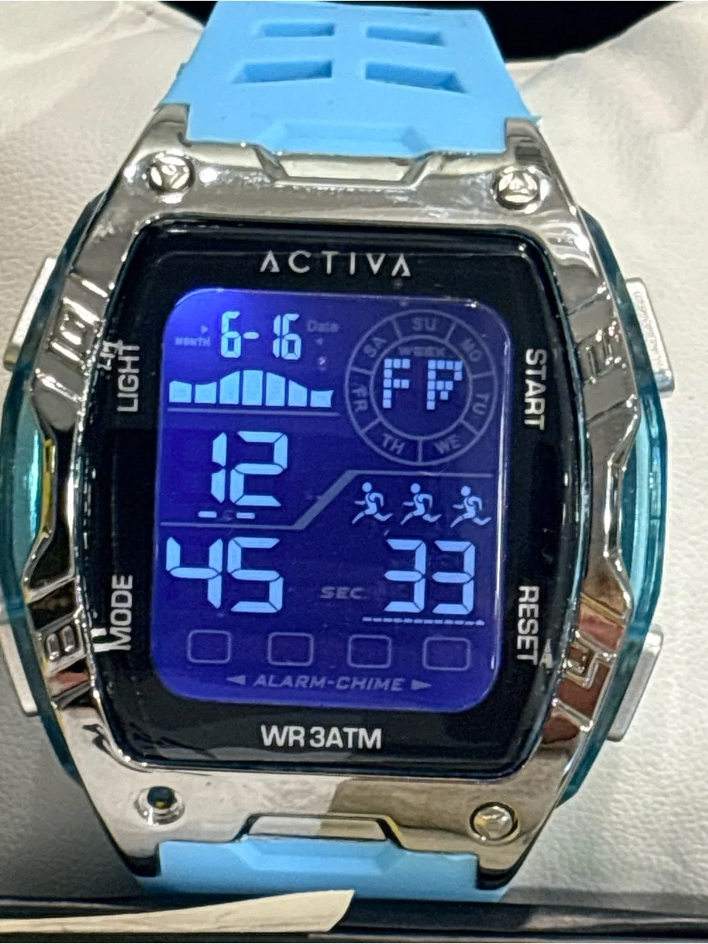 Activa Blue Digital Sports Watch
